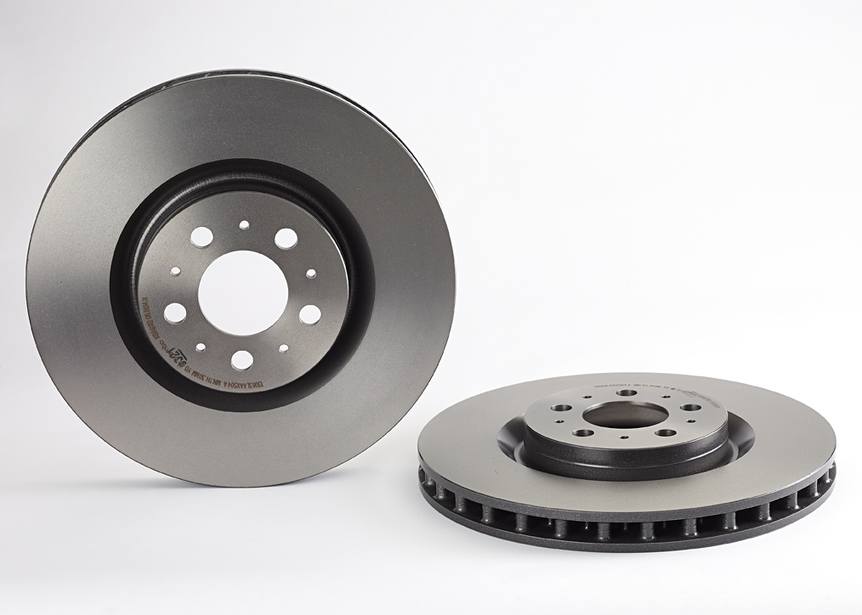 Volvo Brakes Kit - Pads & Rotors Front and Rear (330mm/330mm) (Ceramic) 30748957 - Brembo 3269324KIT